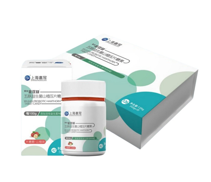 五聯(lián)益生菌山楂壓片糖果